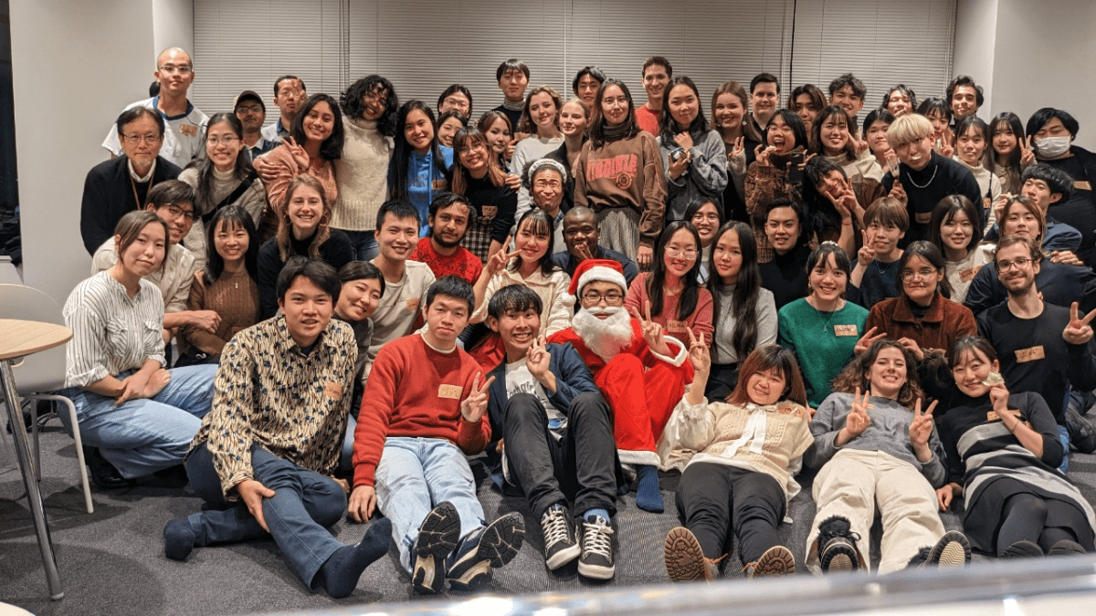 クリスマスパーティーの写真です！