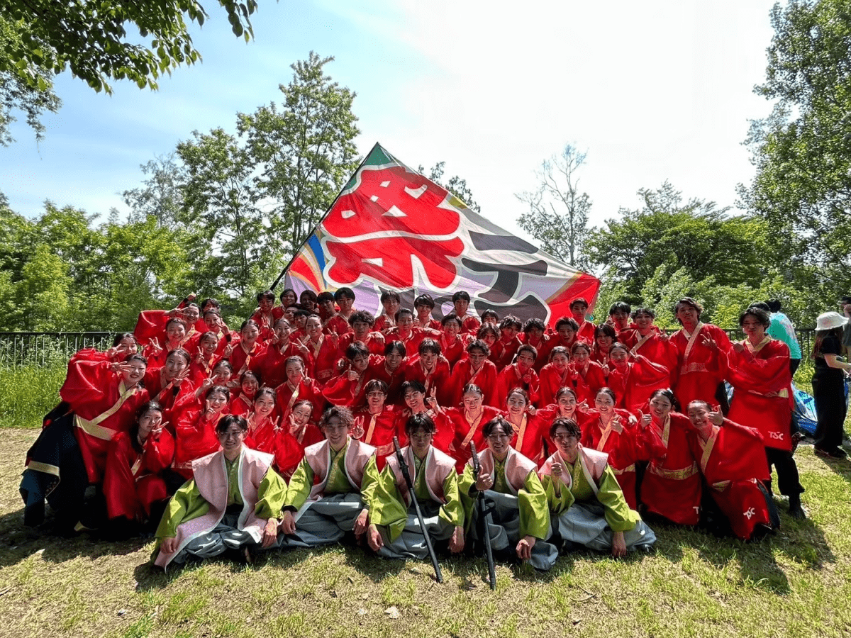 2024年度YOSAKOIソーラン祭りでの集合写真