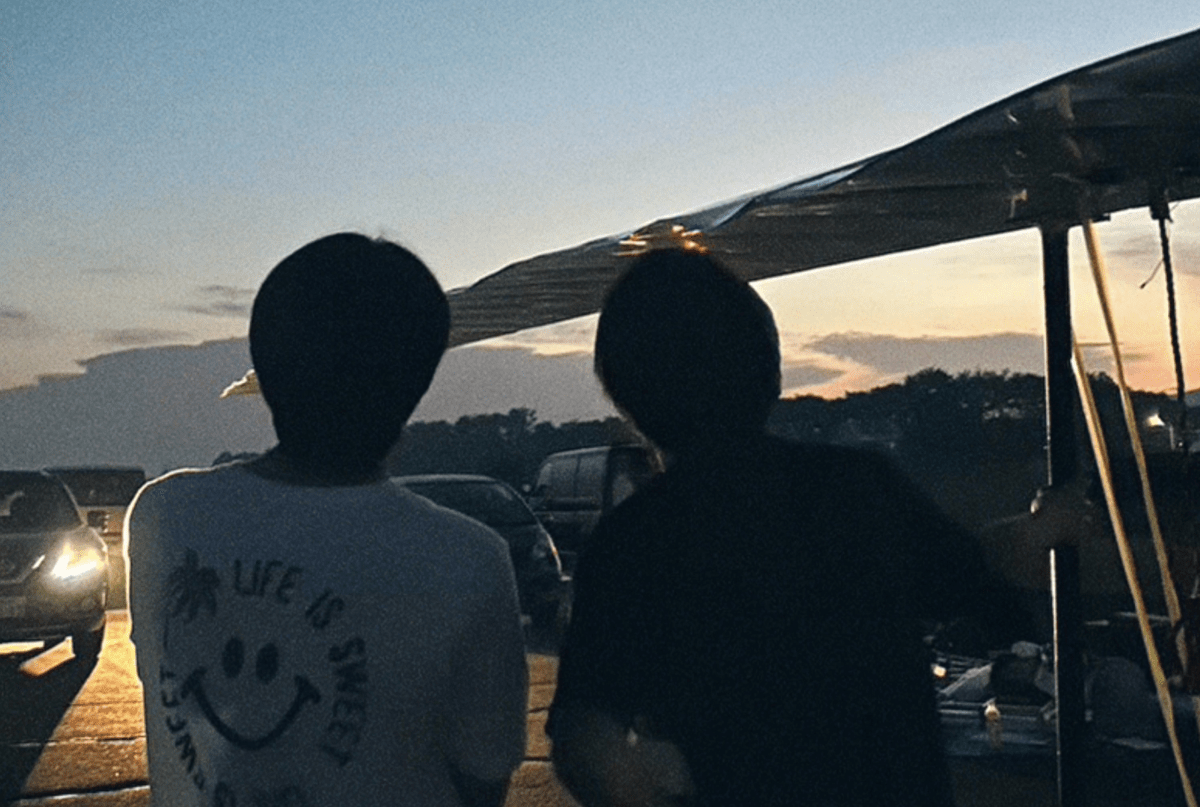 2024年テストフライト中に迎えた朝日