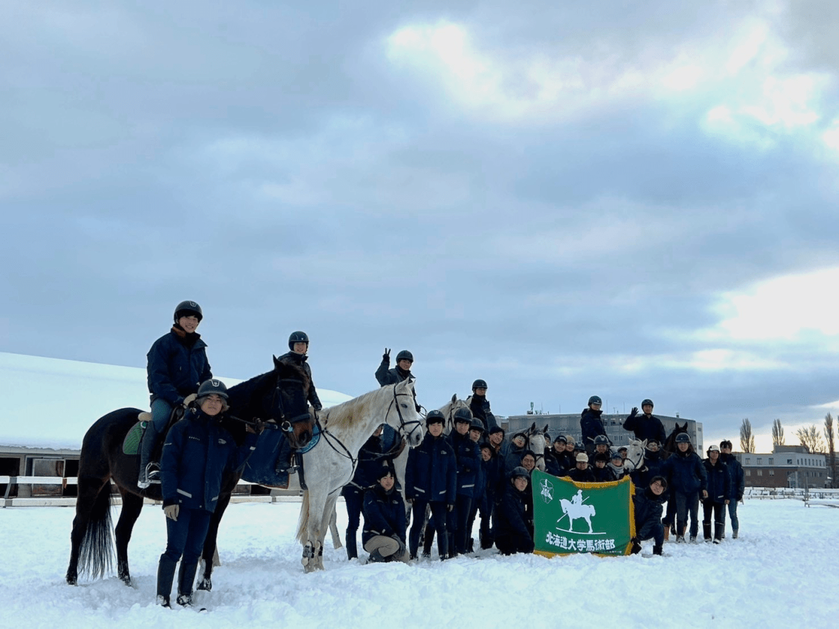 馬術部集合写真