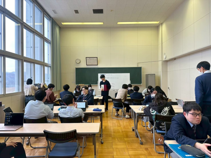 津別町訪問時の高大連携の様子です！